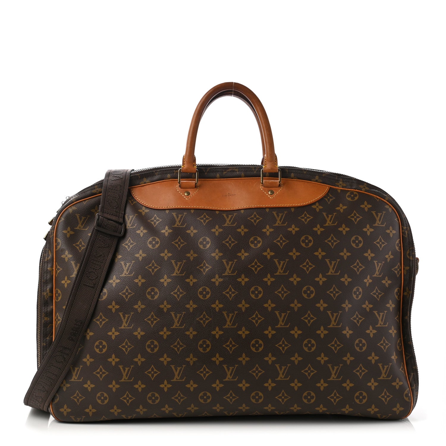 Louis Vuitton Monogram Alize 2 Compartment Luggage Travel Bag 1 of 34