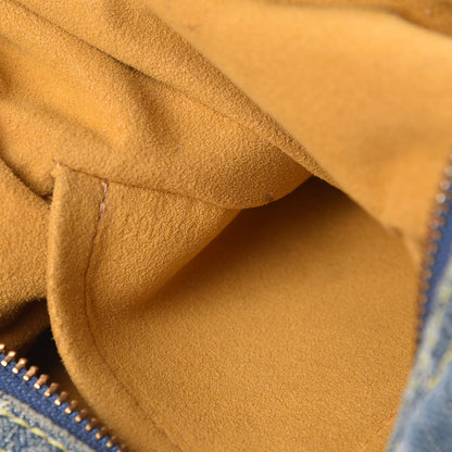 Louis Vuitton Monogram Denim Baggy PM Blue 7 of 15
