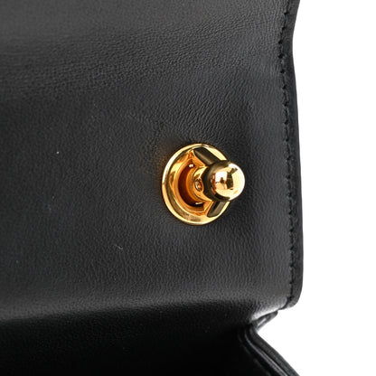 Bulgari x Mary Katrantzou Calfskin Serpenti Metamorphosis Top Handle Bag Black 10 of 10