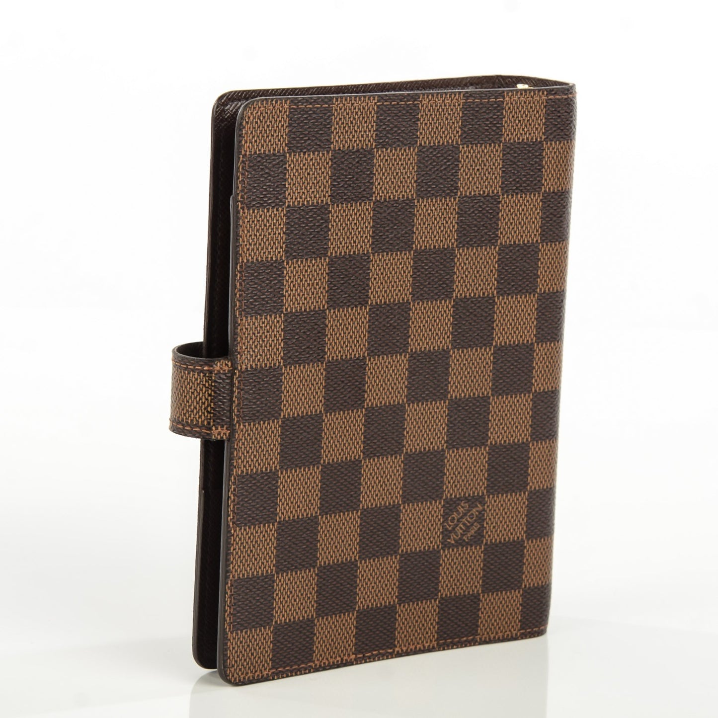 Damier Ebene Medium Ring Agenda Cover