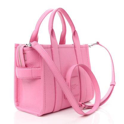 Marc Jacobs Grained Calfskin Small The Tote Bag Candy Pink 3 of 13