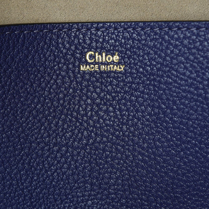 Chloe Grained Lambskin Large Drew Shoulder Bag Storm Blue 6 of 8