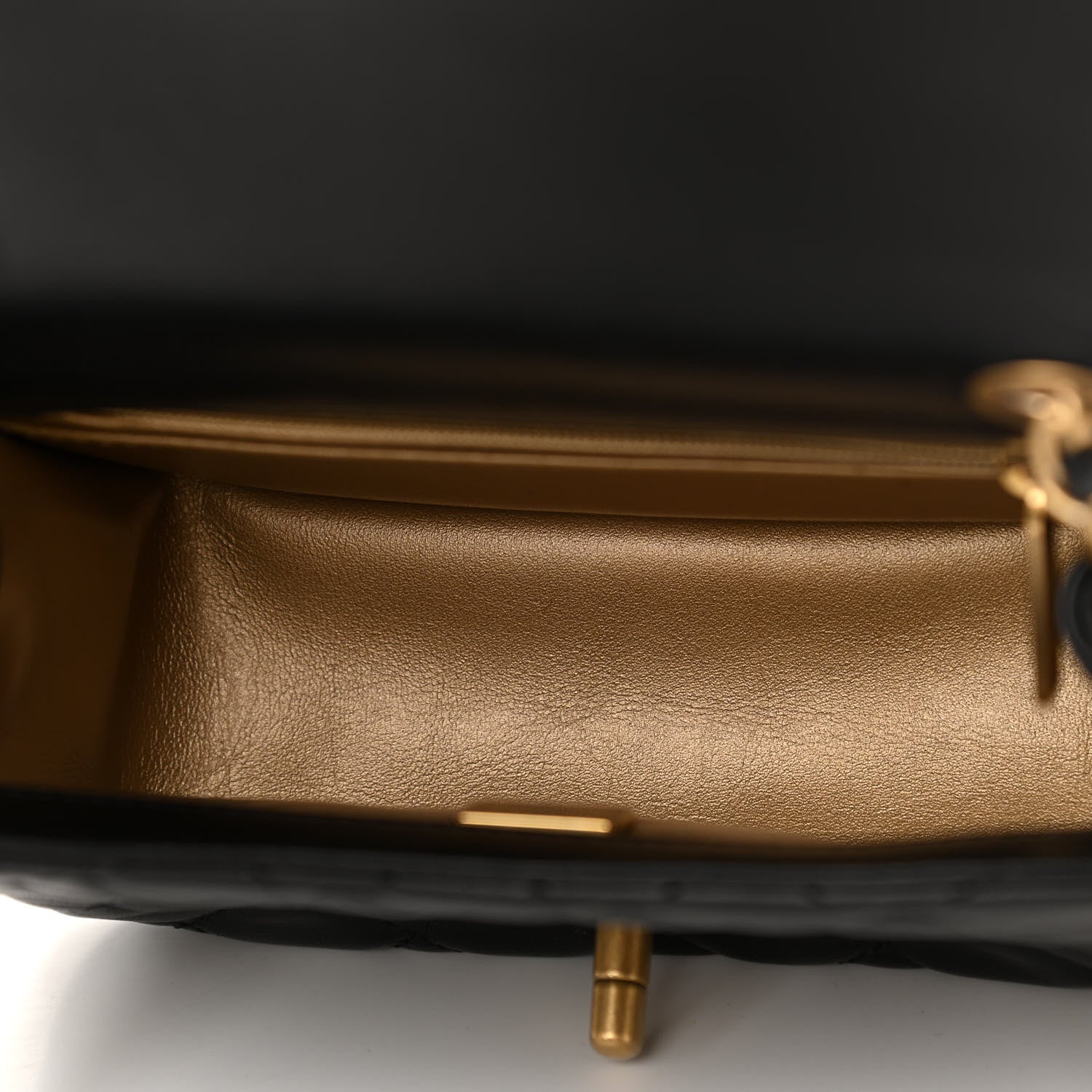 Chanel Lambskin Quilted Mini Pearl Crush Flap Black 5 of 10