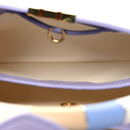 Louis Vuitton Taurillon Kintsugi Capucines BB Iris 5 of 9