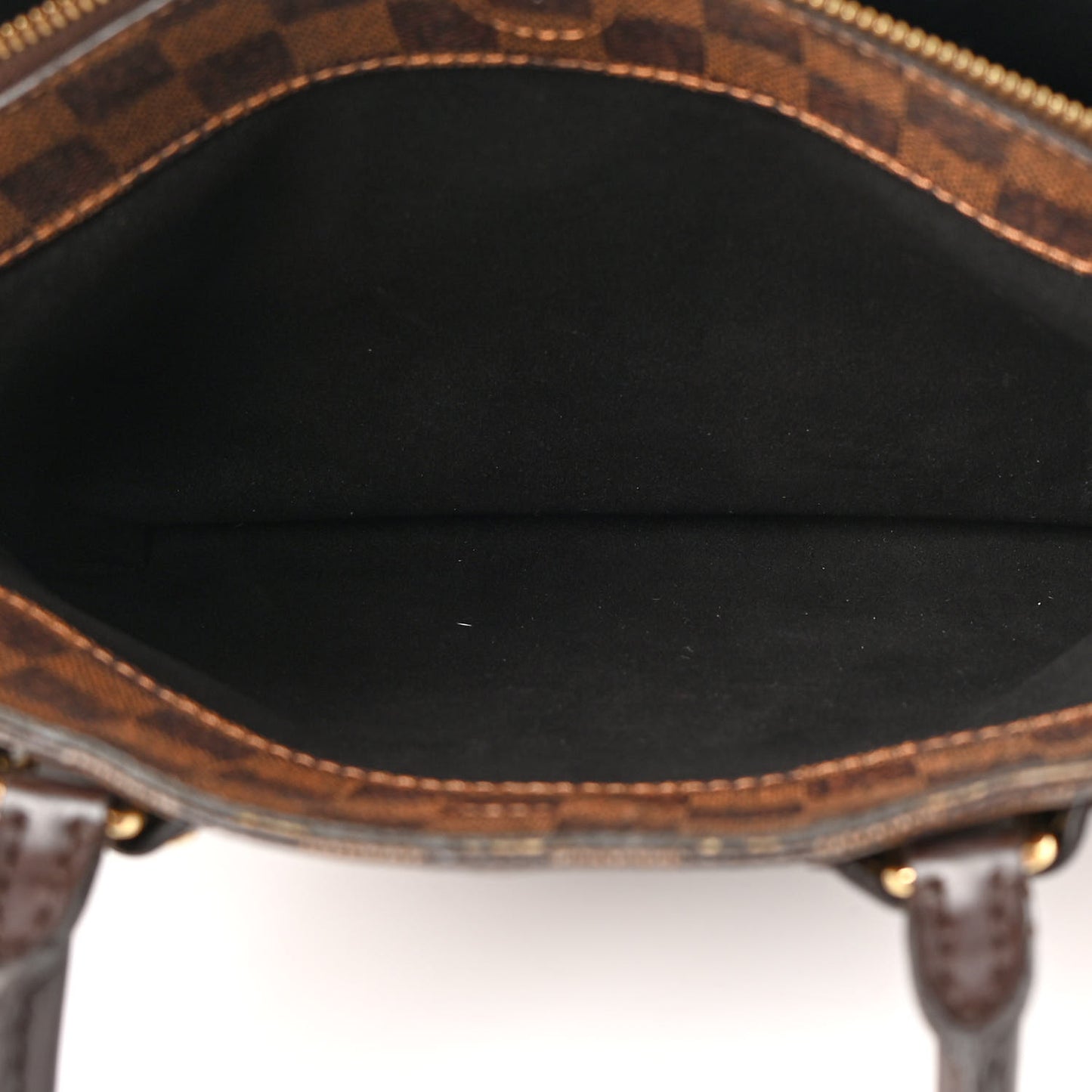 Cuir Taurillon Damier Ebene Normandy Black
