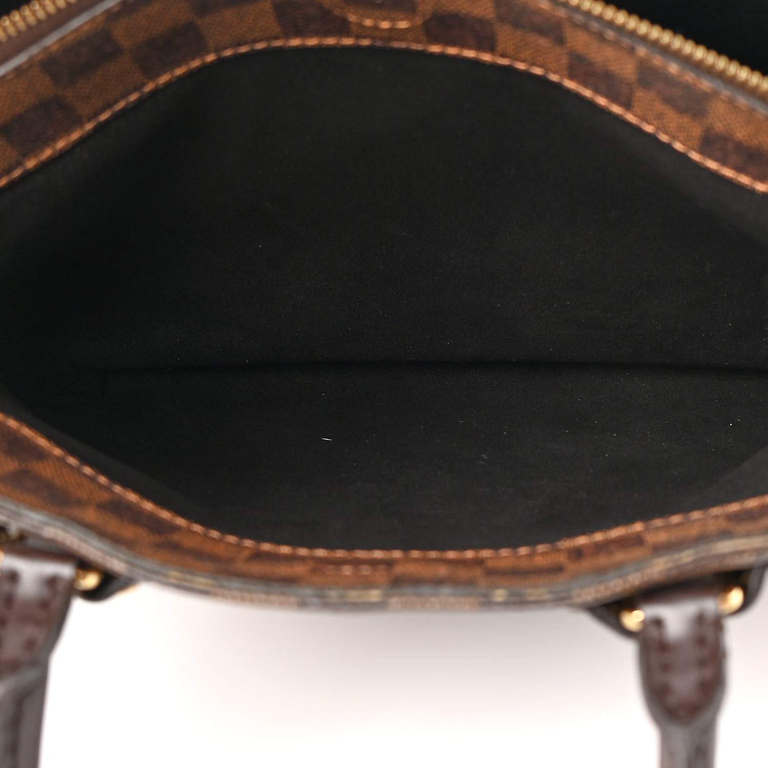 Louis Vuitton Cuir Taurillon Damier Ebene Normandy Black 7 of 25