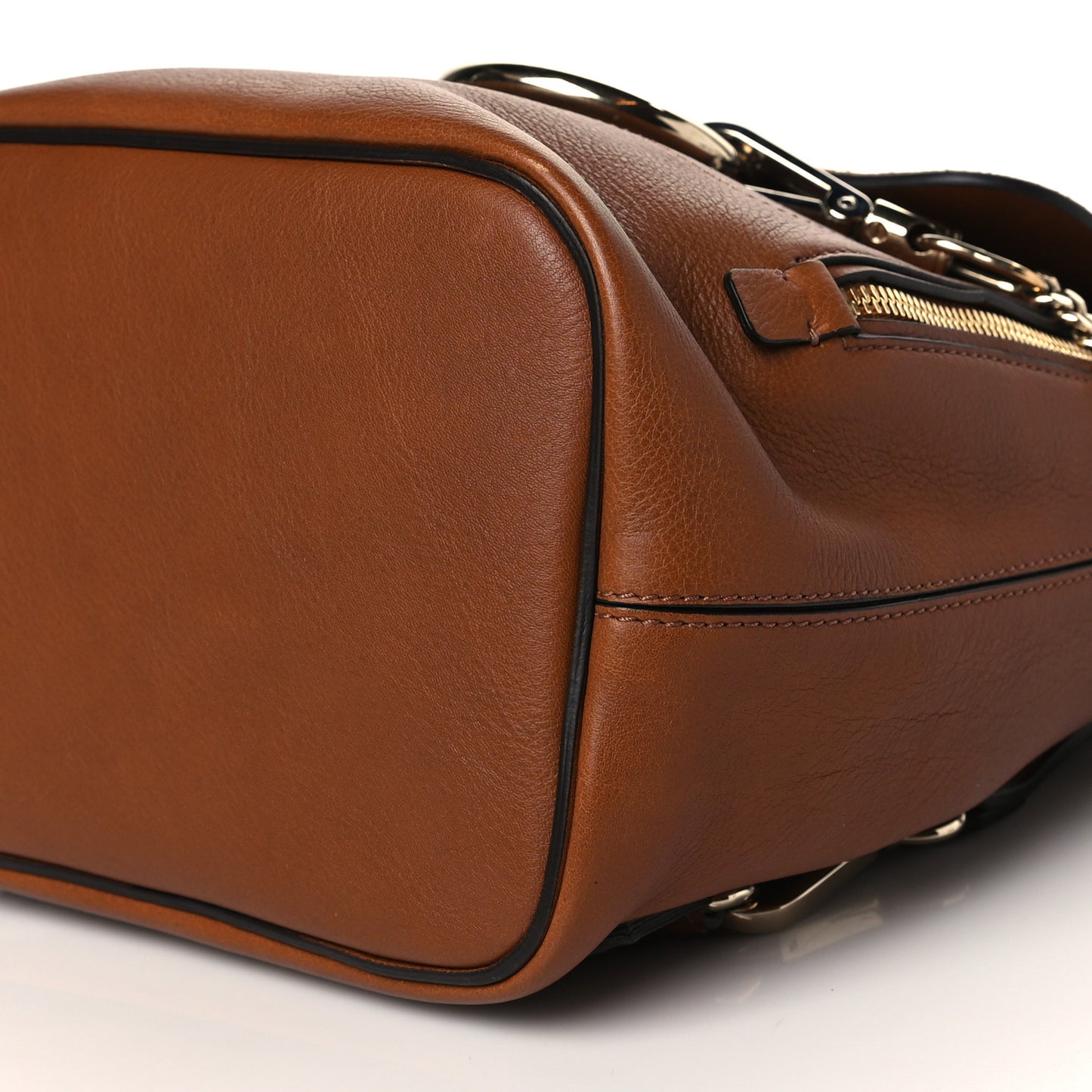 Suede Calfskin Small Faye Backpack Tan