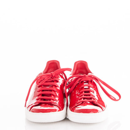 Louis Vuitton Patent Calfskin Frontrow Sneakers 36.5 Rouge 2 of 8