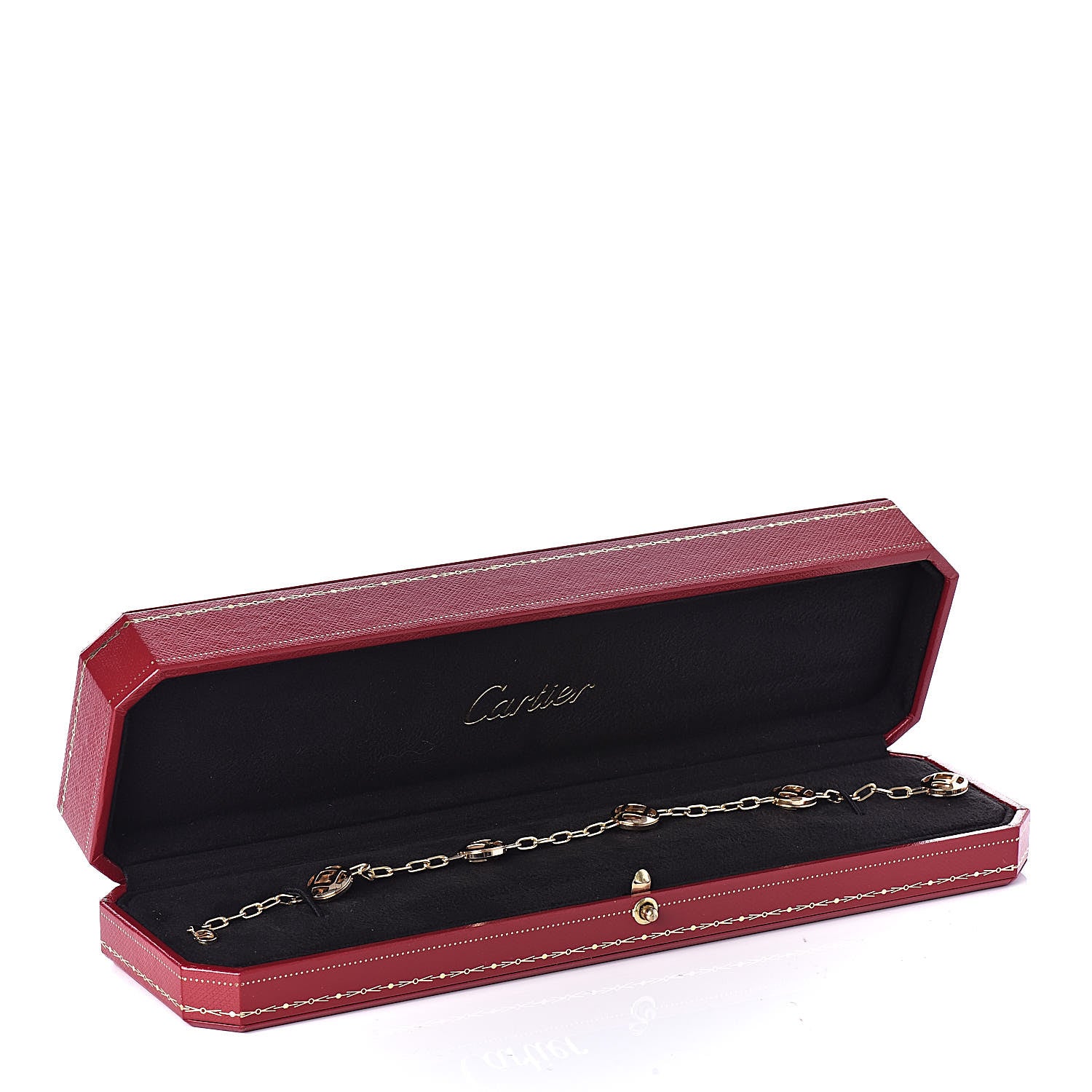 Cartier 18K Yellow Gold Pasha de Link Bracelet 6 of 6