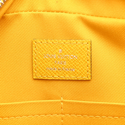 Louis Vuitton Taiga Porte Documents Voyage PM Yellow Altair 6 of 10