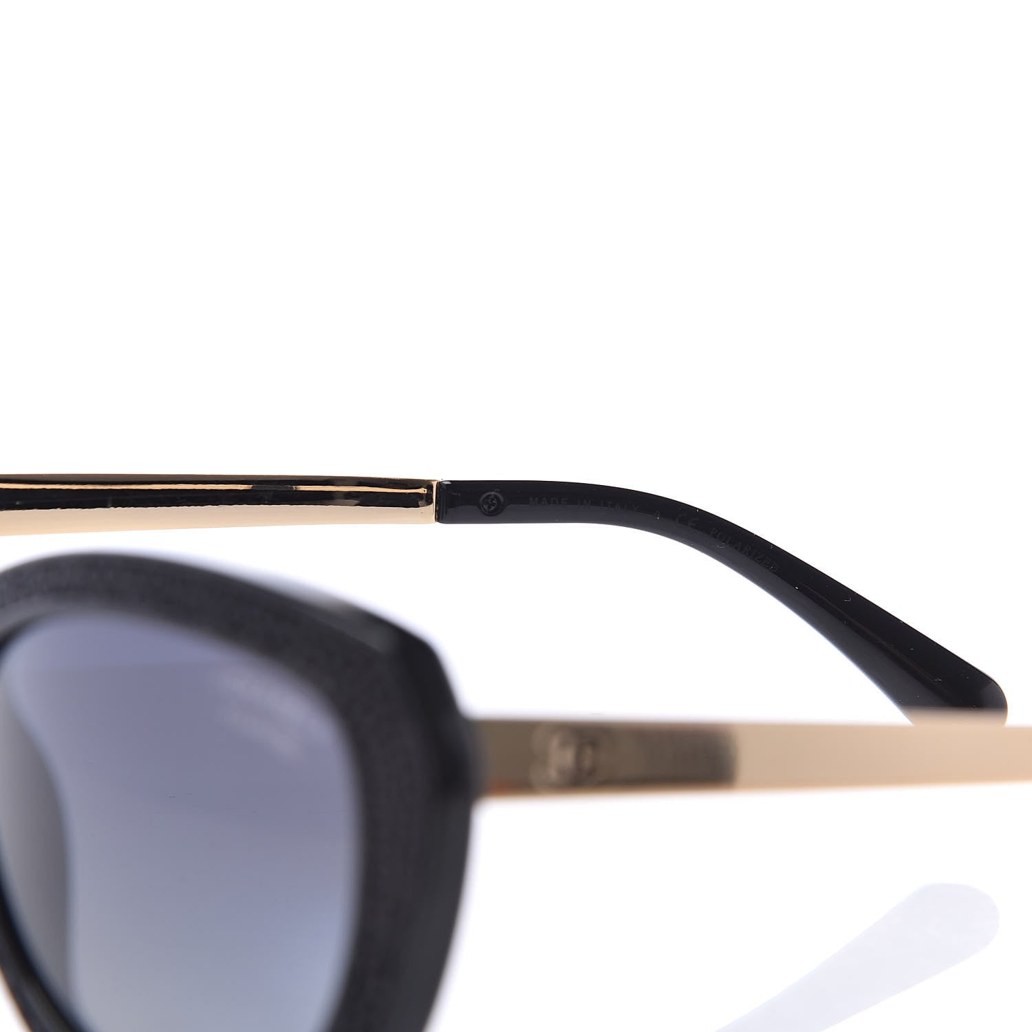 Chanel Stingray CC Polarized Sunglasses 6046-Q Black 6 of 8