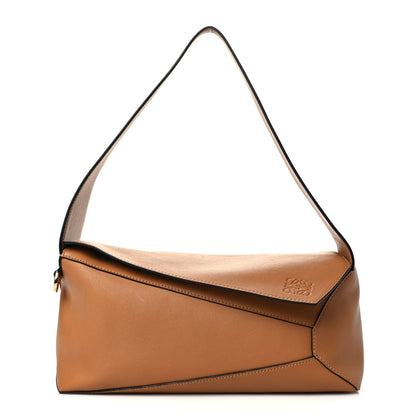 Loewe Calfskin Puzzle Hobo Tan 1 of 7
