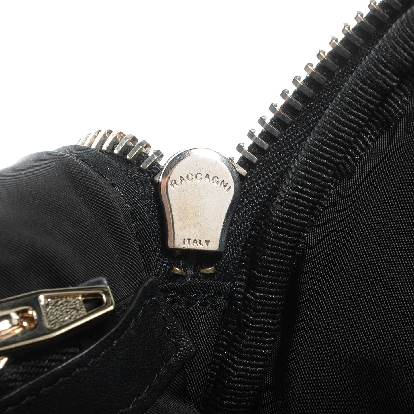 Pebbled Leather Rockie Black w Pale Gold Hardware