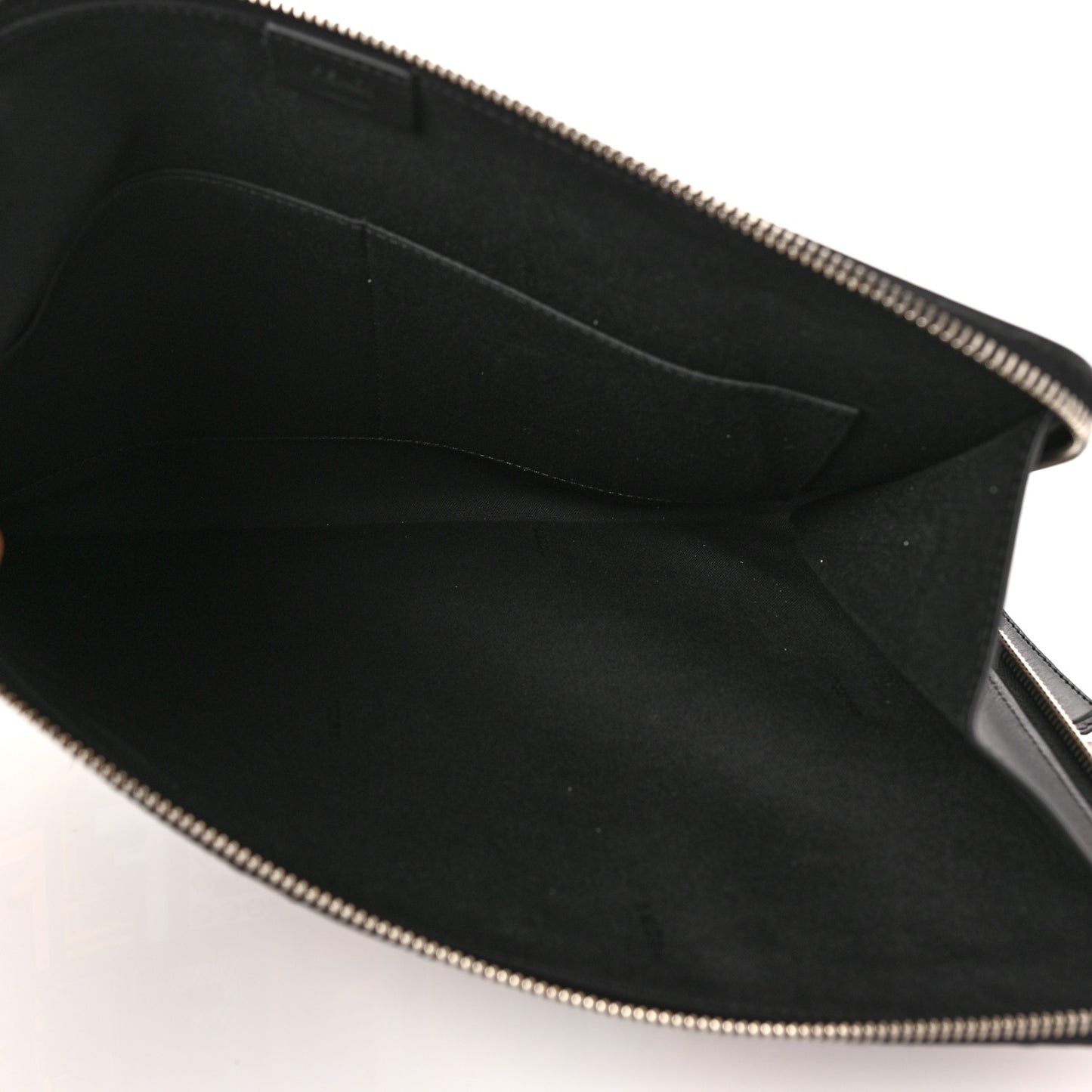 Vitello Dolce Fun Fair Embossed Zip Around Pouch Black Multicolor