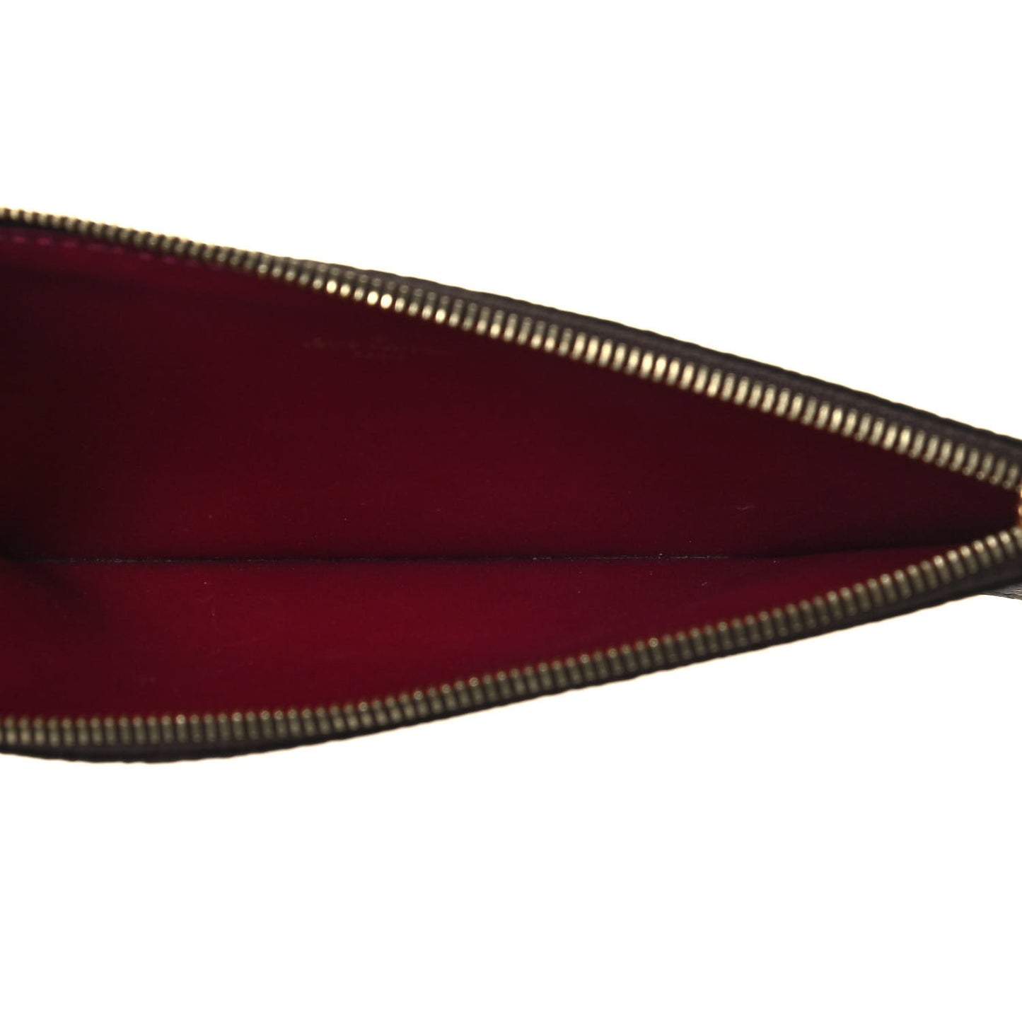 Monogram Felicie Chain Wallet Zippered Insert Fuchsia
