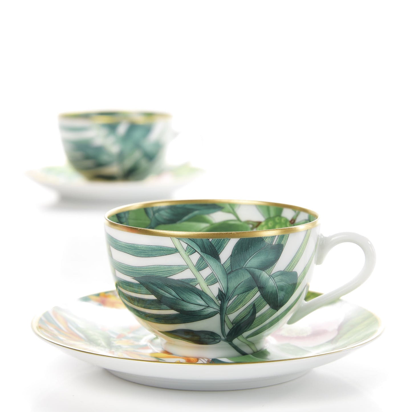 Porcelain Passifolia Tea Set