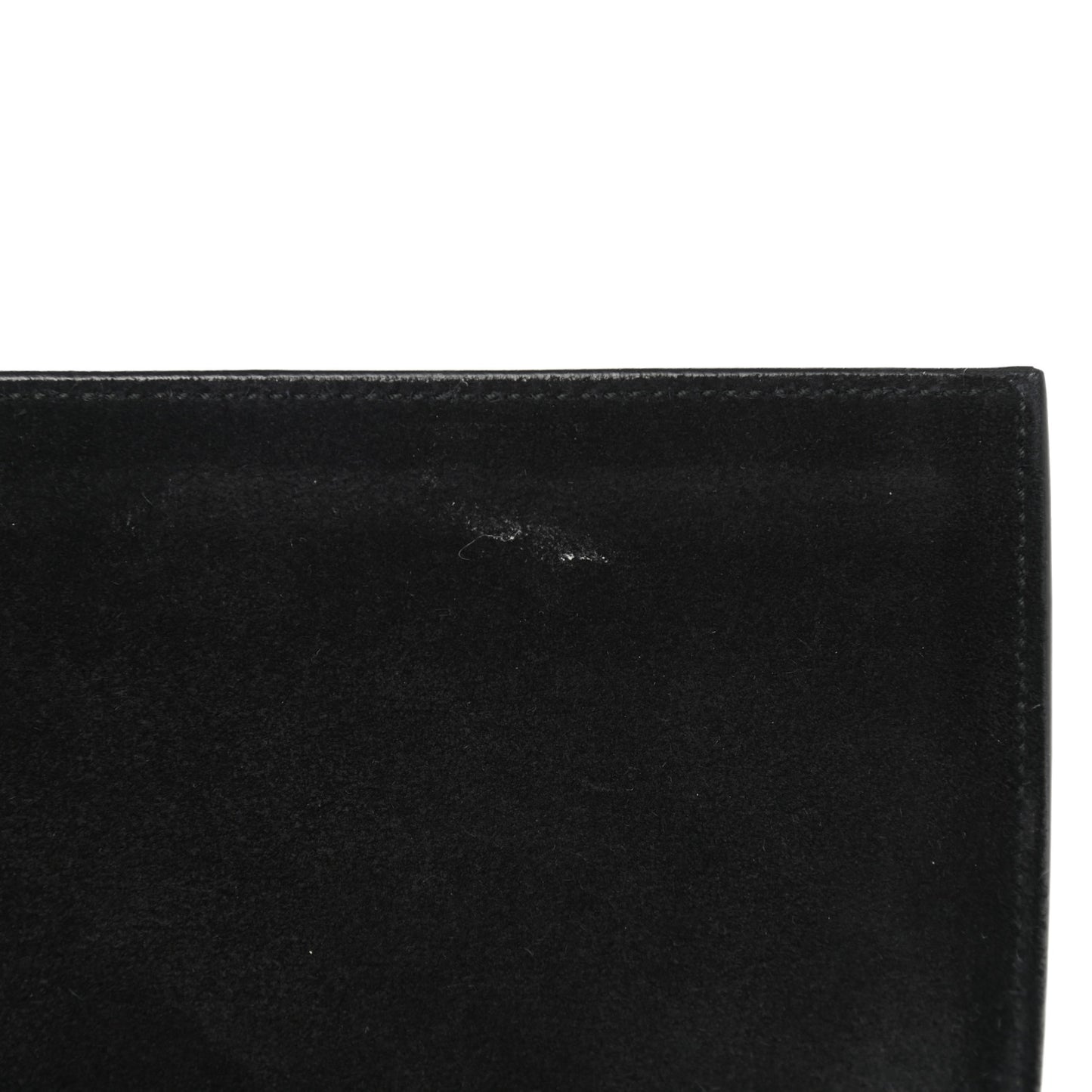 Calfskin Classic Y Ligne Clutch Black