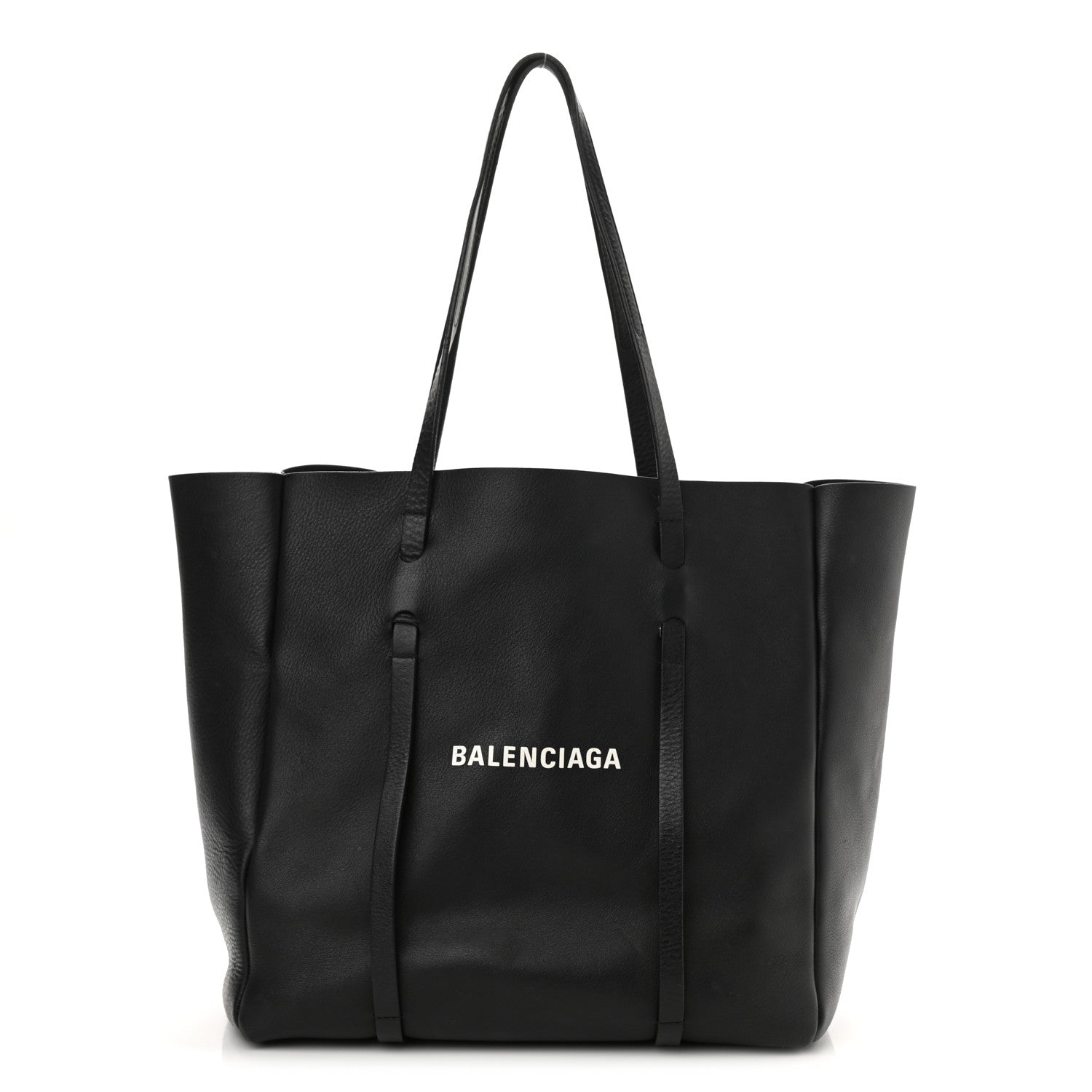 Balenciaga Calfskin Small Everyday Tote Black 2 of 9