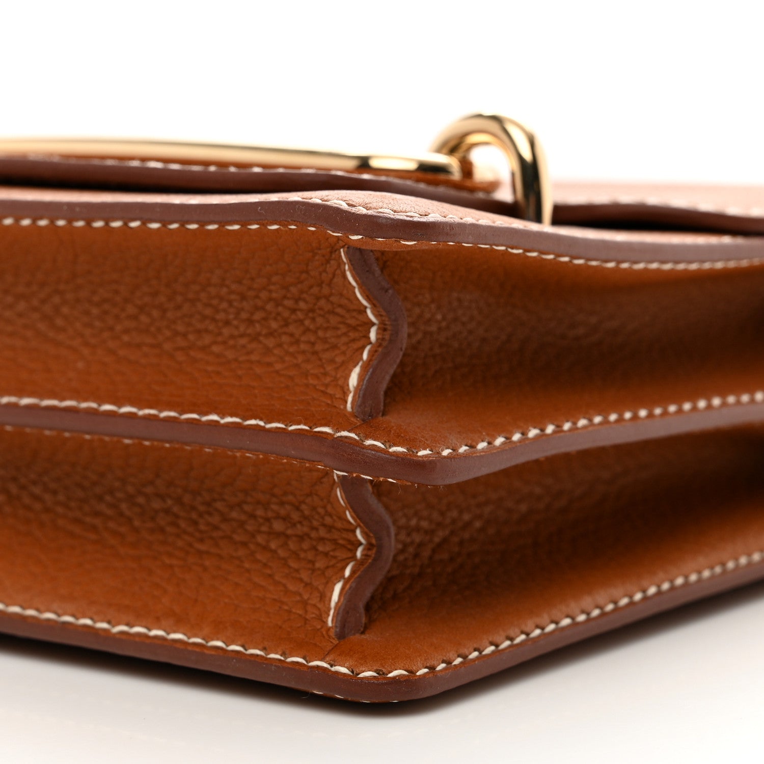 Hermes Barenia Faubourg Mini Sac Roulis Fauve 9 of 10