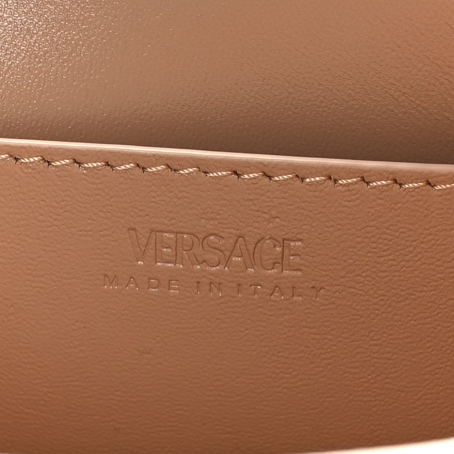 Versace Patent Small Greca Goddess Hobo Blush 6 of 9