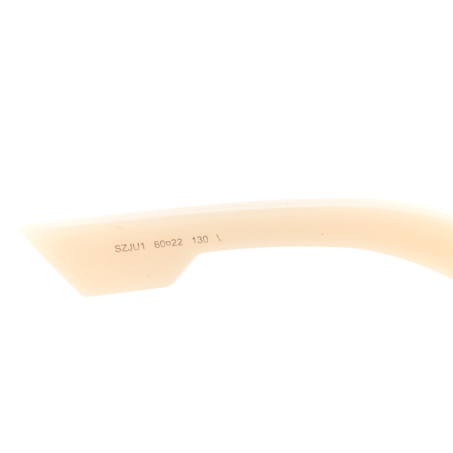 Christian Dior Acetate DiorSo Light 1 Shield Sunglasses Ivory 8 of 8