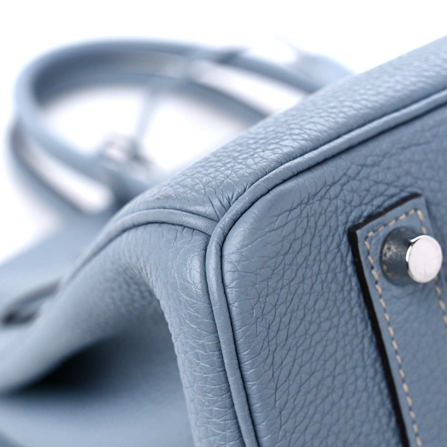 Hermes Togo BIRKIN 35 Bleu Lin 8 of 14