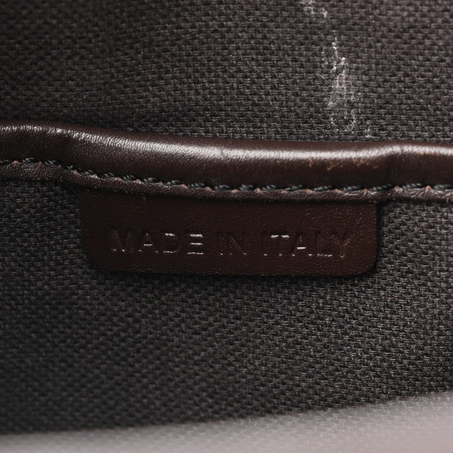 Burberry Haymarket Check Small Onslow Tote Chocolate 7 of 11