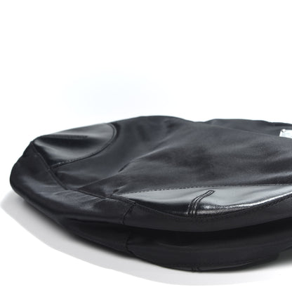 Prada Calfskin Tessuto Nylon Easy Shoulder Bag Black 7 of 9