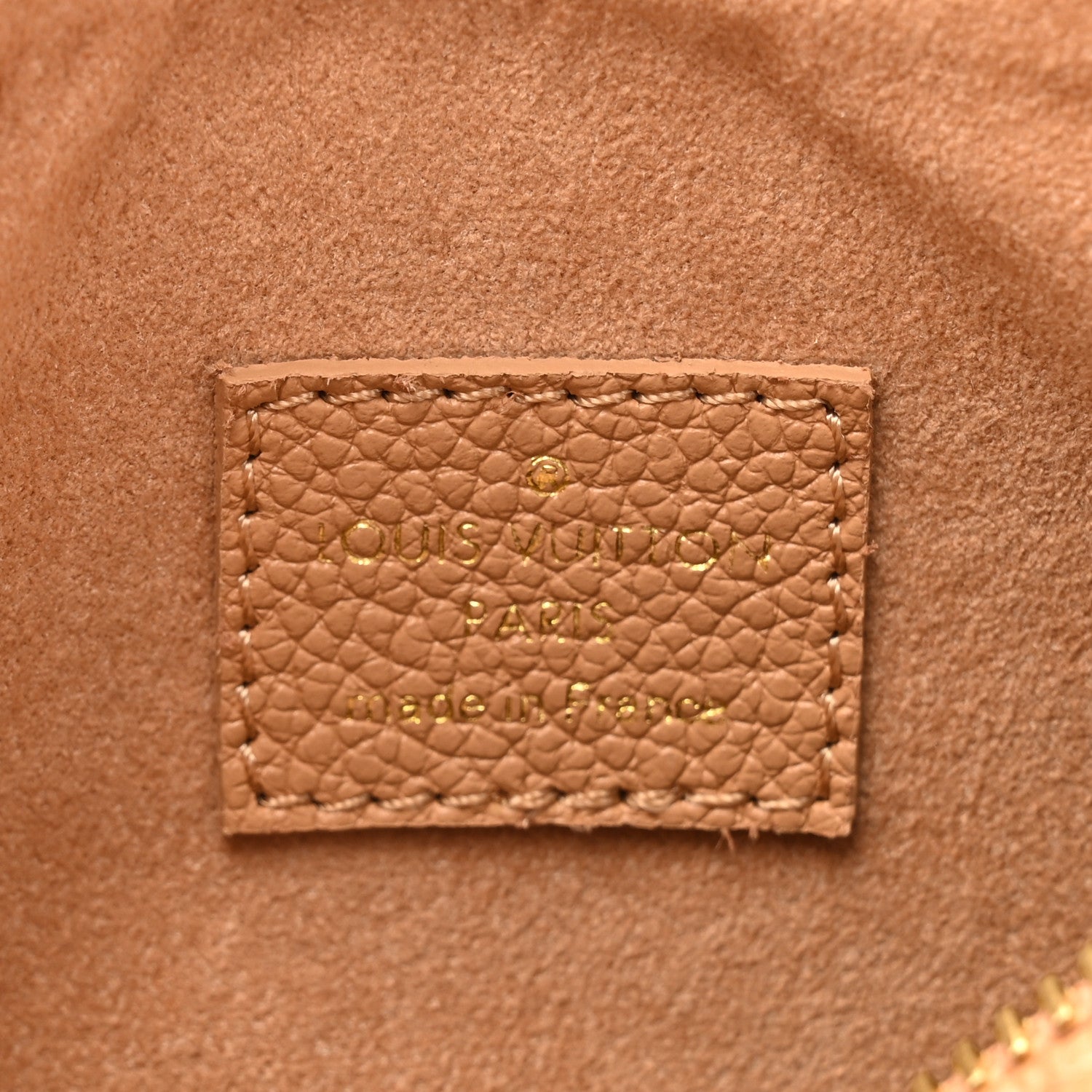 Louis Vuitton Empreinte Monogram Giant Nano Speedy Arizona Creme 6 of 9