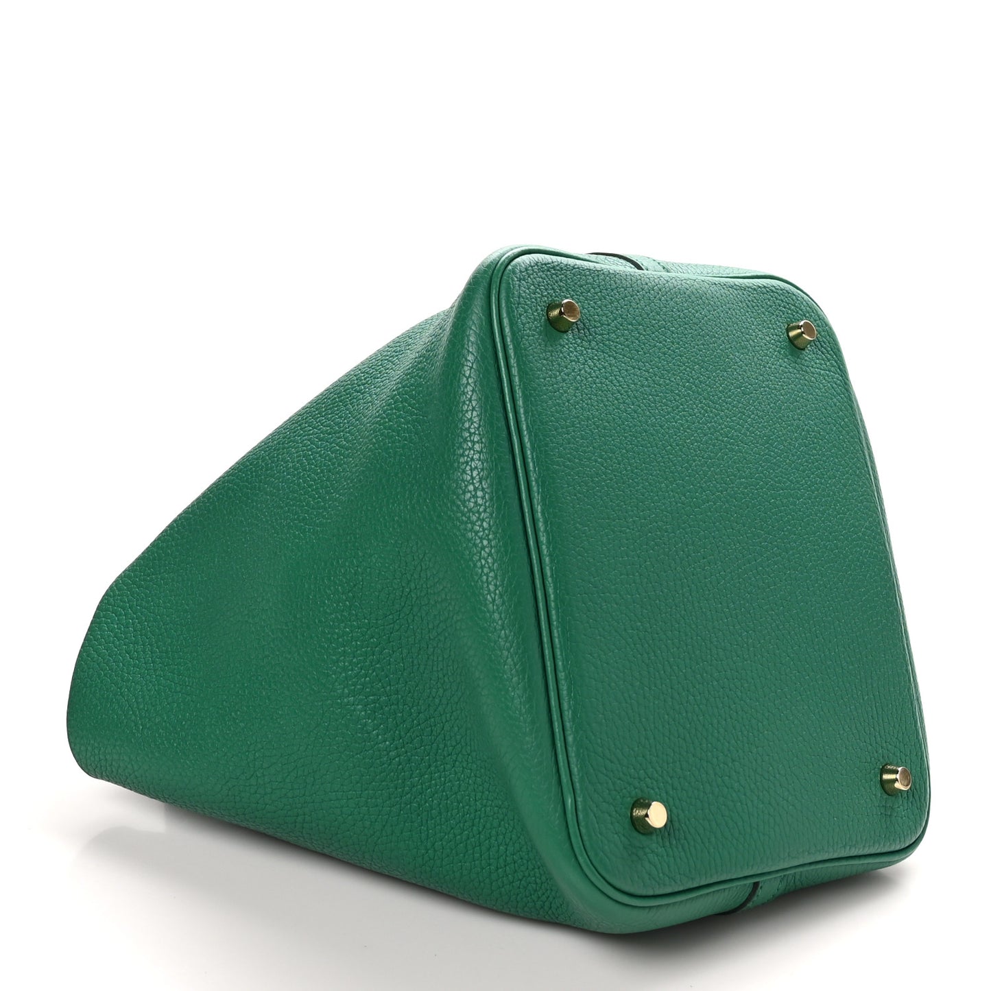 Taurillon Clemence Picotin Lock 22 MM  Vert Jade