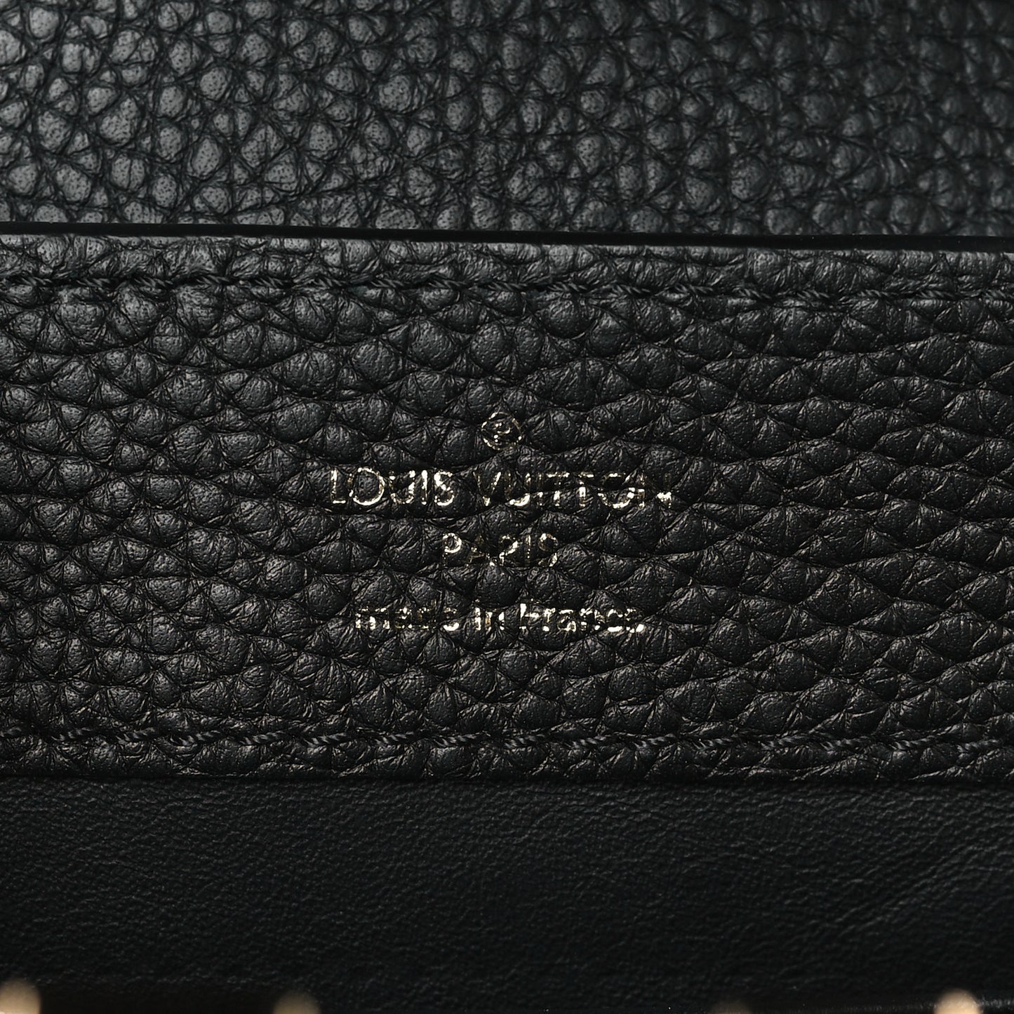 Taurillon Mini Capucines Black