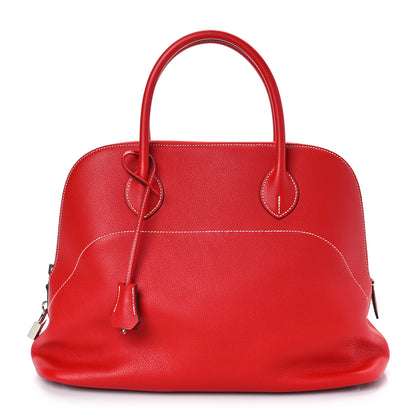 Hermes Taurillon Novillo Bolide Relax 35 Geranium 1 of 8