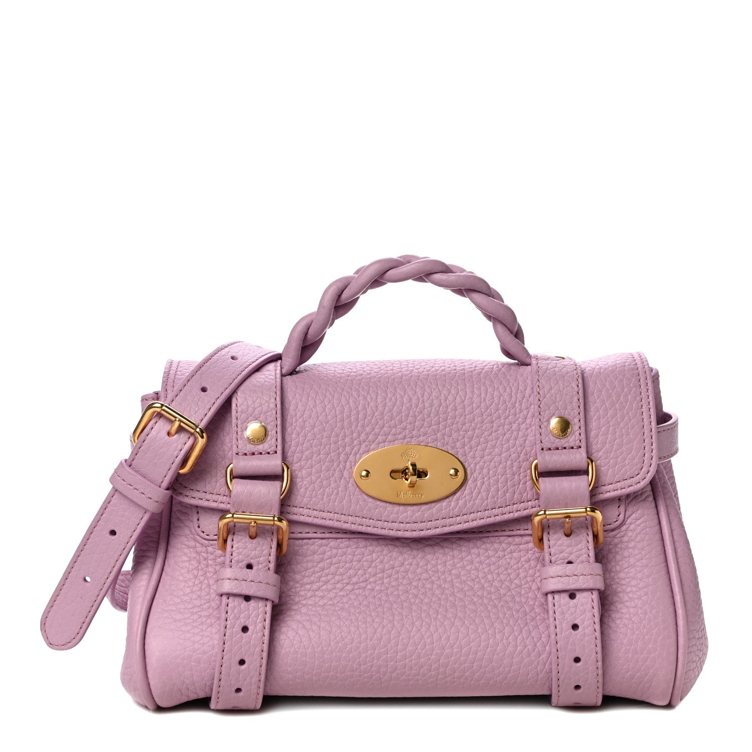 Mulberry Heavy Grain Mini Alexa Lilac Blossom 1 of 9