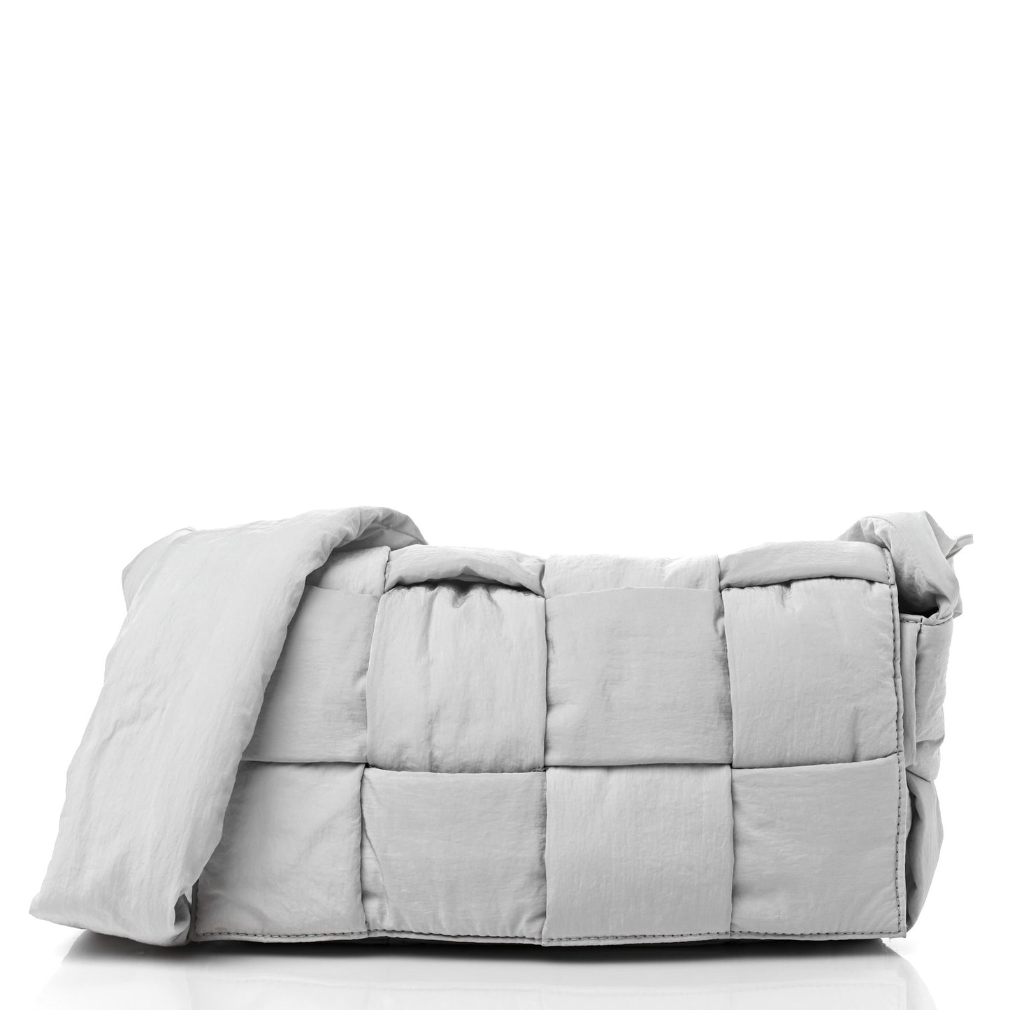 Nylon Intrecciato Padded Tech Cassette Bag Frost