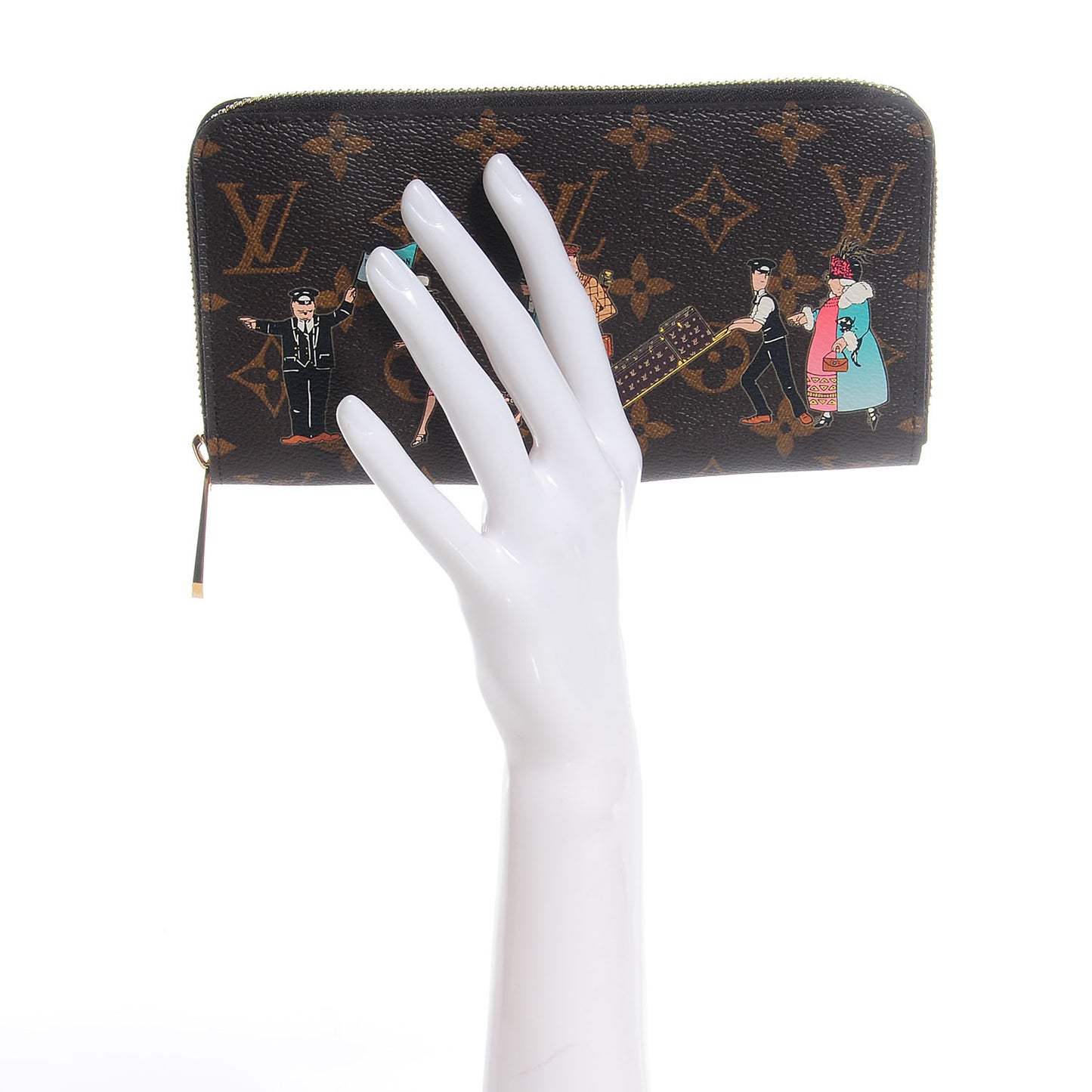 Monogram Illustre Zippy Wallet Rose
