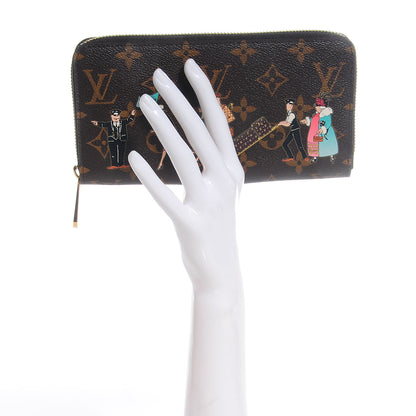 Louis Vuitton Monogram Illustre Zippy Wallet Rose 2 of 8