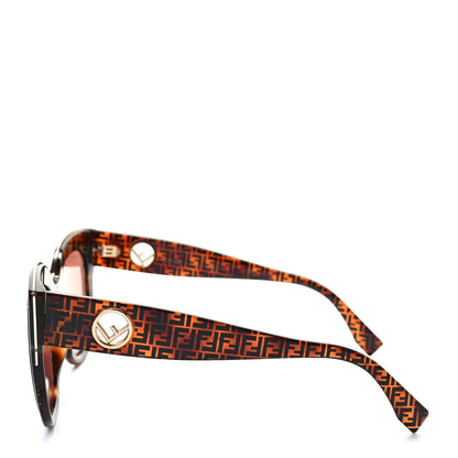 Fendi Acetate F is Fendi FF Sunglasses 0359/S Tortoise Camouflage 3 of 7