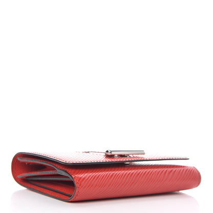 Louis Vuitton Epi Twist Compact Wallet Coquelicot 4 of 7