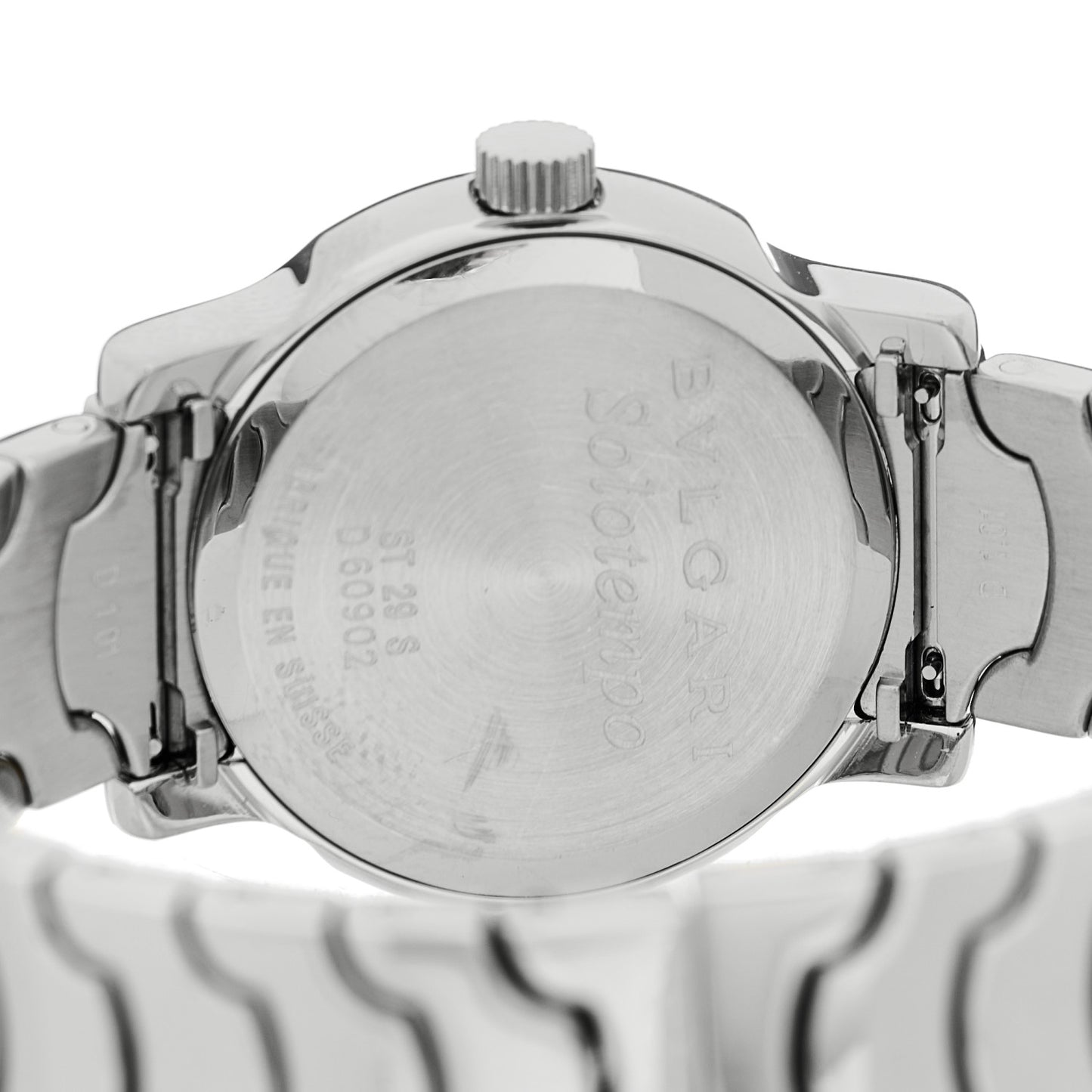Stainless Steel 29mm Solotempo Quartz Watch  Blue