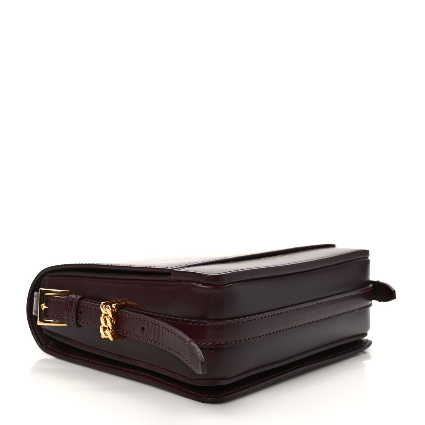 Smooth Calfskin Small Grace Bag Oxblood