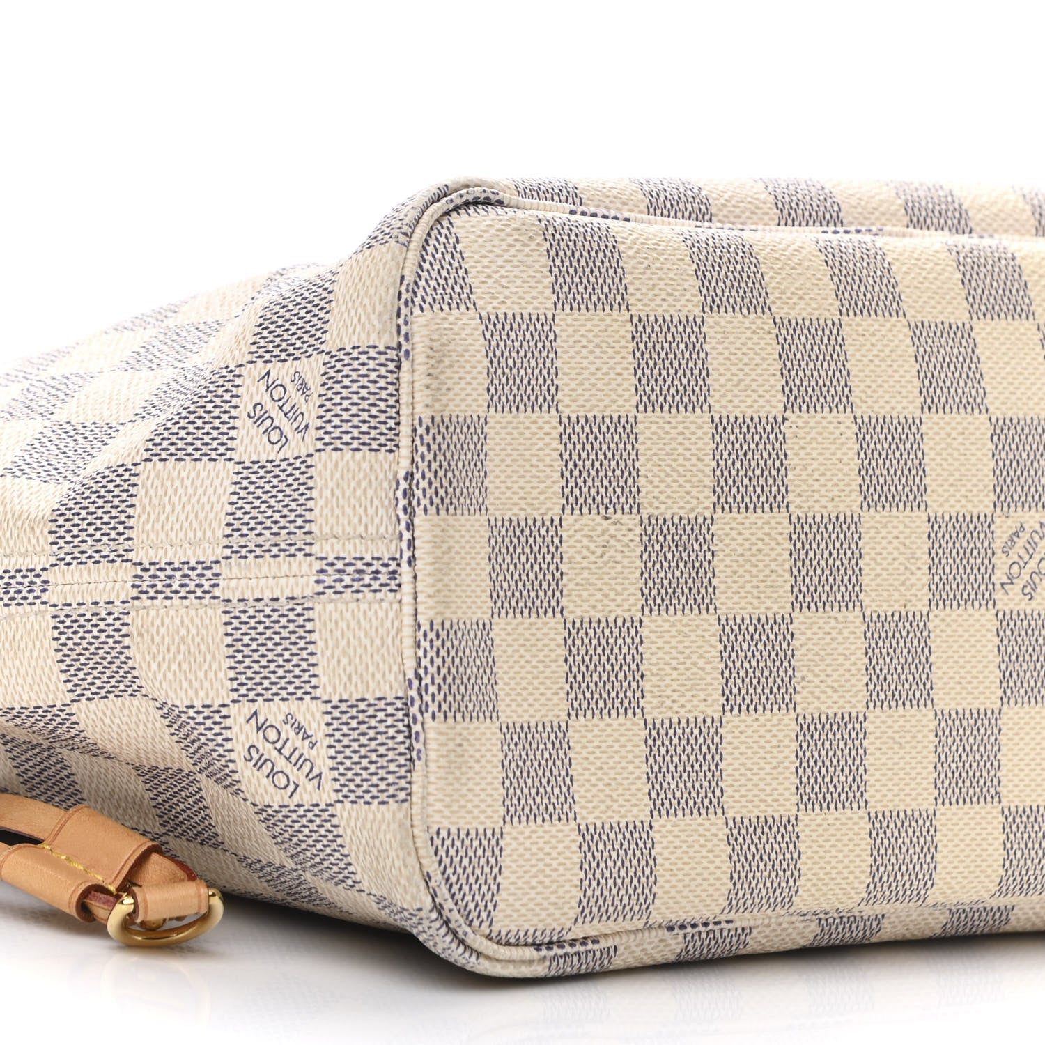 Louis Vuitton Damier Azur Neverfull PM 10 of 14