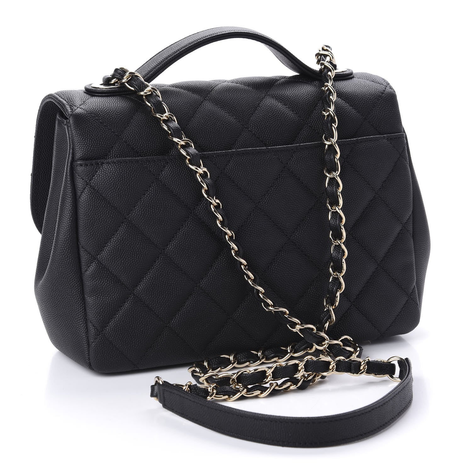 Chanel Caviar Quilted Medium Business Affinity Flap Black 3 of 10