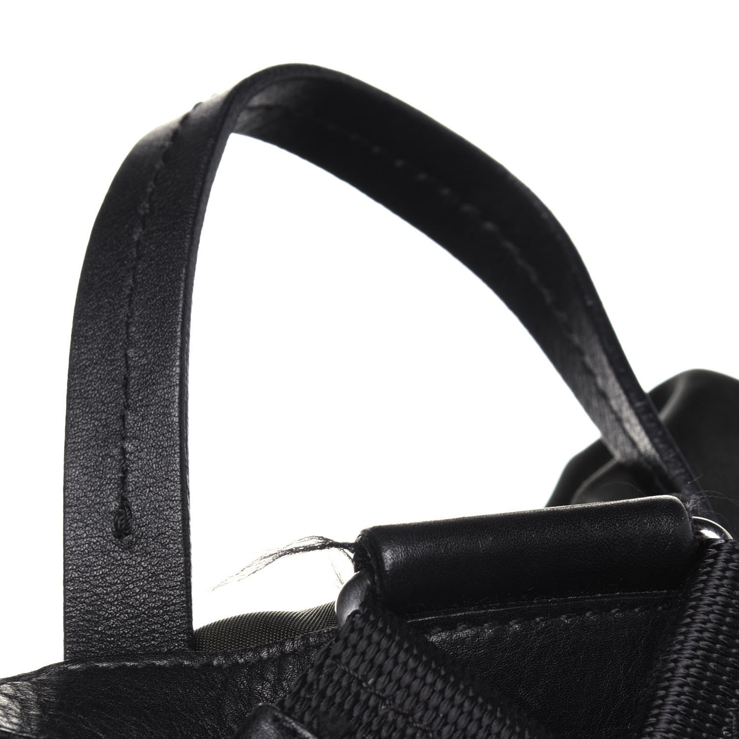 Prada Nylon Vela Medium Backpack Black 12 of 17
