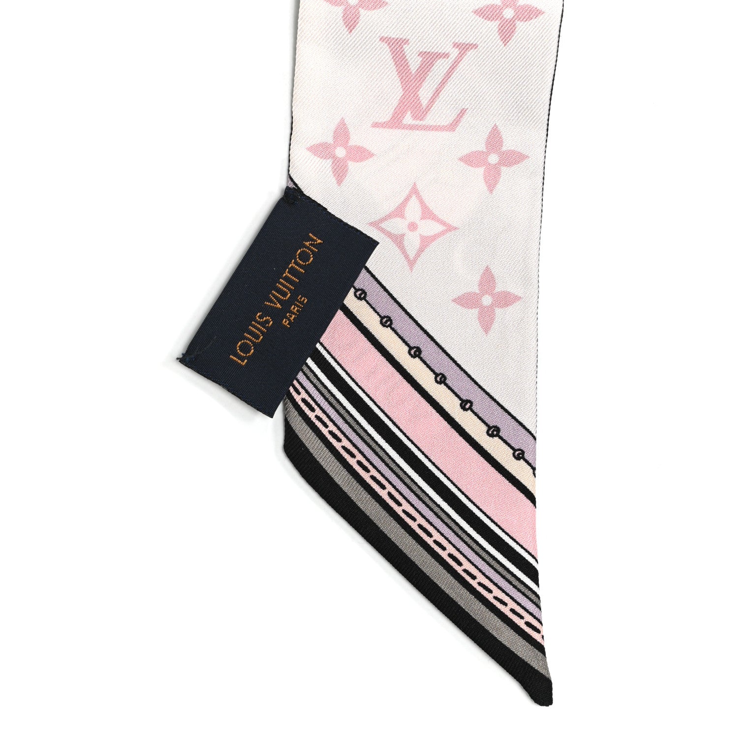 Louis Vuitton Silk Monogram Essentials LV BB Bandeau Light Pink 3 of 3