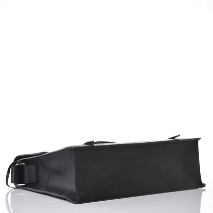 Burberry London Grainy Calfskin Rivendale Messenger Bag Black 12 of 17