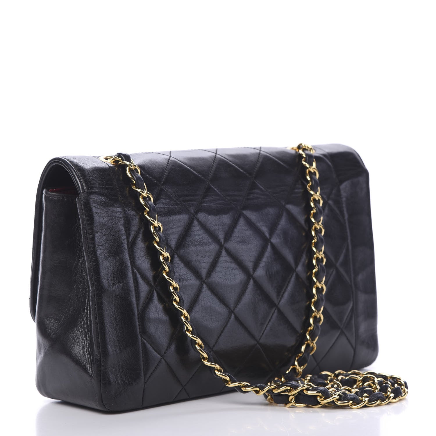 Chanel Lambskin Quilted Small Single Flap Black 2 of 19