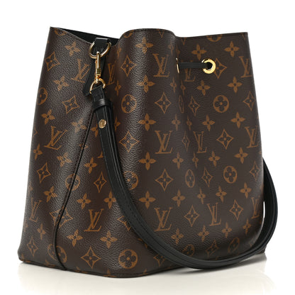 Louis Vuitton Monogram Neonoe MM Black 3 of 9