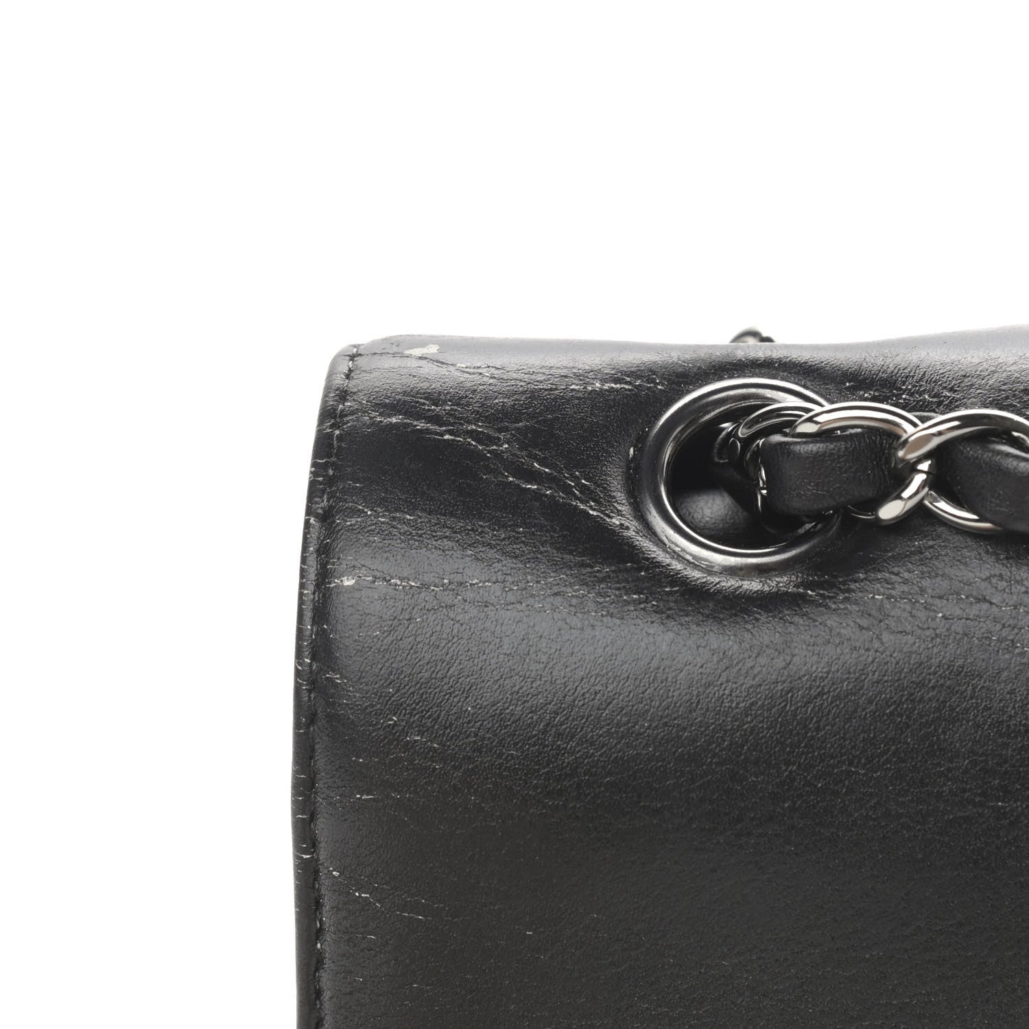 Chanel Calfskin Medium Classic Pure Double Flap Black 15 of 19