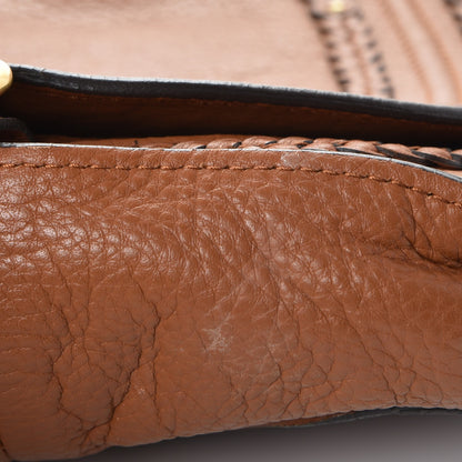 Chloe Calfskin Braided Medium Marcie Hobo Caramel 8 of 8
