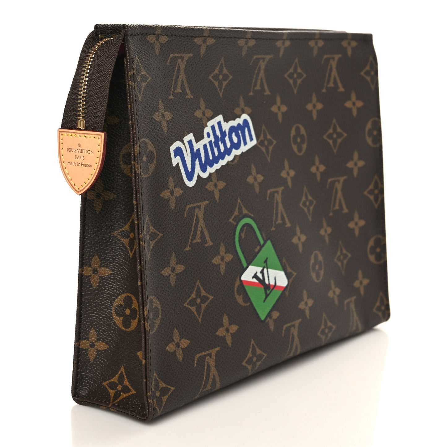Monogram Travel Stickers Toiletry Pouch 26